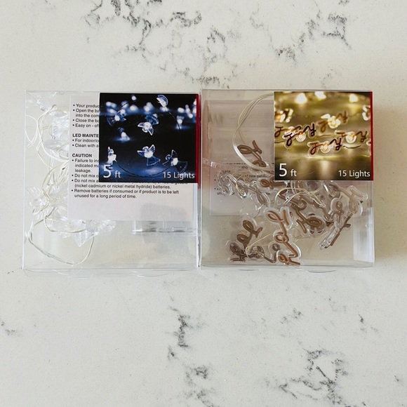 Manor Lane “Joy" Shimmer String Lights - Picture 14 of 14